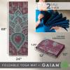 image:imageGaiam Yoga Mat  Folding Travel Fitness amp Exercise Mat  Foldable Yoga Mat for All Types of Yoga Pilates amp Floor Workouts 68L x 24W x 2mm ThickBe Free