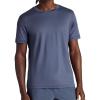 image:imageGaiam Mens Everyday Basic Crewneck Top Standard Fit Stretch Midweight MaterialCool Grey