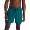 image:imageGaiam Mens Lunge 5 Short Standard Fit Stretch Lightweight Material MoistureWickingDeep Teal