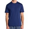 image:imageGaiam Mens Omtech Short Sleeve Crewneck TShirt Standard Fit Stretch Lightweight Performance MaterialMedieval Blue