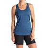 image:imageGaiam Womens Jenna Marled Scoopneck Tank Top Relaxed Fit Stretch Lightweight MaterialMoonlit Ocean Heather