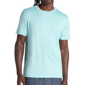 image:imageGaiam Mens Everyday Basic Crewneck Top Standard Fit Stretch Midweight MaterialBonnie Blue