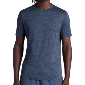 image:imageGaiam Mens Everyday Basic Crewneck Top Standard Fit Stretch Midweight MaterialCool Grey Heather