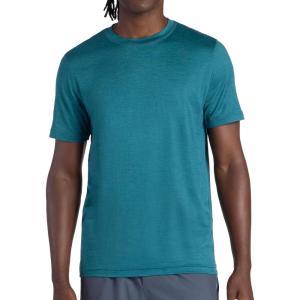 image:imageGaiam Mens Everyday Basic Crewneck Top Standard Fit Stretch Midweight MaterialGreen