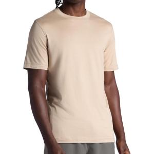 image:imageGaiam Mens Everyday Basic Crewneck Top Standard Fit Stretch Midweight MaterialHumus