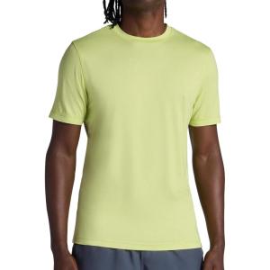 image:imageGaiam Mens Everyday Basic Crewneck Top Standard Fit Stretch Midweight MaterialLime Sherbet
