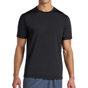 image:imageGaiam Mens Omtech Short Sleeve Crewneck TShirt Standard Fit Stretch Lightweight Performance MaterialBlack