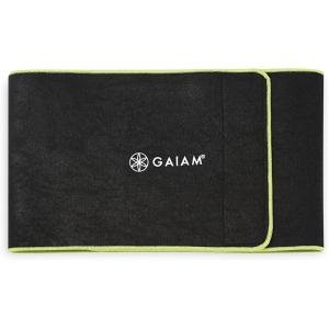 image:imageGaiam Waist Trainer for Women and Men  Adjustable Slimmer Belt and Sweat Band for LowerBack Support and Activated Core8inch Yellow