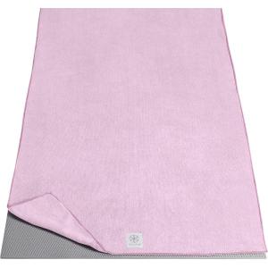 image:imageGaiam Yoga Mat Towel Microfiber MatSized Yoga Towel for Hot Yoga 68 L x 24 W SkywayLilac Lace