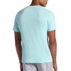 image:imageGaiam Mens Bliss Balance Short Sleeve Henley TopPastel Turq