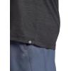 image:imageGaiam Mens Everyday Basic Raglan Top Standard Fit Stretch Midweight Jersey MaterialBlack Heather