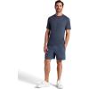 image:imageGaiam Mens Everyday Basic Raglan Top Standard Fit Stretch Midweight Jersey MaterialCool Grey Heather