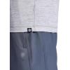 image:imageGaiam Mens Everyday Basic Raglan Top Standard Fit Stretch Midweight Jersey MaterialSleet Heather