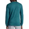 image:imageGaiam Mens Long Sleeve Henley Shirt Standard Fit Stretch Midweight MaterialDeep Teal Heather  Commuter