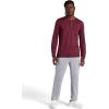 image:imageGaiam Mens Long Sleeve Henley Shirt Standard Fit Stretch Midweight MaterialPort Royale Heather  Commuter