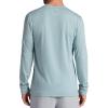 image:imageGaiam Mens Long Sleeve Henley Shirt Standard Fit Stretch Midweight MaterialSlate  Bliss Balance