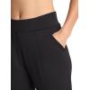 image:imageGaiam Womens Hudson Jogger Relaxed Fit 28 Inseam Soft Midweight MaterialBlack Tap Shoe