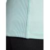 image:imageGaiam Womens Rib Mix Performance TShirt Slim Fit Stretch Lightweight MaterialBlue Haze