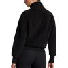 image:imageGaiam Womens Sherpa Jacket Cropped Fit Stretch Heavyweight MaterialBlack Tap Shoe