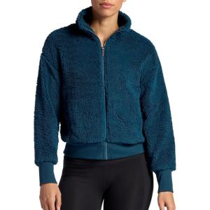 image:imageGaiam Womens Sherpa Jacket Cropped Fit Stretch Heavyweight MaterialReflecting Pond