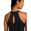 image:imageGaiam Womens Peace Scoopneck Tank Top Relaxed Fit Lightweight Heathered MaterialBlack Tap Shoe