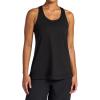 image:imageGaiam Womens Peace Scoopneck Tank Top Relaxed Fit Lightweight Heathered MaterialBlack Tap Shoe