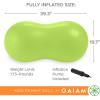 image:imageActive Seat Peanut Shaped Bounce Desk Chair Exercise Yoga Balance Sitting BallLime