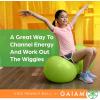 image:imageActive Seat Peanut Shaped Bounce Desk Chair Exercise Yoga Balance Sitting BallLime