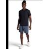 image:imageGaiam Mens Hatha 7 Short Standard Fit Stretch Lightweight Material MoistureWickingCool Grey