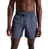 image:imageGaiam Mens Hatha 7 Short Standard Fit Stretch Lightweight Material MoistureWickingCool Grey