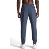 image:imageGaiam Mens Lotus Oblong Pant Standard Fit 31 Inseam Stretch Heavyweight Terry MaterialCool Grey