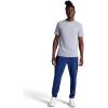 image:imageGaiam Mens Lotus Oblong Pant Standard Fit 31 Inseam Stretch Heavyweight Terry MaterialMedieval Blue
