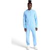 image:imageGaiam Mens Lotus Oblong Pant Standard Fit 31 Inseam Stretch Heavyweight Terry MaterialPlacid Blue