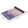 image:imageGaiam SoftGrip Yoga Mat  Microfiber Towel Top with Rubber Backing DualSided Yoga amp Exercise Mat for Hot Yoga Sunset