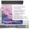 image:imageGaiam SoftGrip Yoga Mat  Microfiber Towel Top with Rubber Backing DualSided Yoga amp Exercise Mat for Hot Yoga Sunset