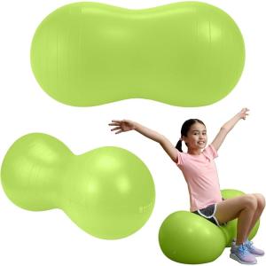 image:imageActive Seat Peanut Shaped Bounce Desk Chair Exercise Yoga Balance Sitting BallLime