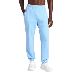 image:imageGaiam Mens Lotus Oblong Pant Standard Fit 31 Inseam Stretch Heavyweight Terry MaterialPlacid Blue