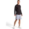 image:imageGaiam Mens Breathe Ease Long Sleeve Crewneck Top Standard Fit Stretch Heavyweight MaterialBlack