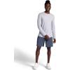 image:imageGaiam Mens Breathe Ease Long Sleeve Crewneck Top Standard Fit Stretch Heavyweight MaterialSleet Heather
