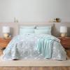 image:imageGaiam Microfiber Quilt  Plain Weave Soft Brushed Finish Lightweight amp Easy Care Printed FullQueen Mandala BluesMandala Blues