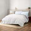image:imageGaiam Microfiber Quilt  Plain Weave Soft Brushed Finish Lightweight amp Easy Care Printed FullQueen Mandala BluesWhite