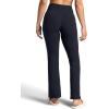 image:imageGaiam Womens Yoga Pant Slim Fit Stretch Midweight Material MoistureWickingBlack Tap Shoe