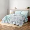 image:imageGaiam Microfiber Quilt  Plain Weave Soft Brushed Finish Lightweight amp Easy Care Printed FullQueen Mandala BluesMandala Blues