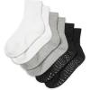 3 Pack - Solid White/Solid Grey/Solid Black