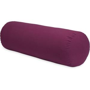 image:imageGaiam Sol Round Yoga Bolster  Supportive Cotton Yoga Pillow for Meditation Pilates amp Relaxation