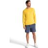 image:imageGaiam Mens Everyday Basic Long Sleeve Crewneck Top Standard Fit Stretch Midweight MaterialCourt Heather