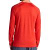 image:imageGaiam Mens Everyday Basic Long Sleeve Crewneck Top Standard Fit Stretch Midweight MaterialMolten Lava Heather