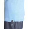 image:imageGaiam Mens Everyday Basic Long Sleeve Crewneck Top Standard Fit Stretch Midweight MaterialPlacid Blue Heather