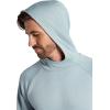 image:imageGaiam Mens Flow State Long Sleeve Cowl Neck Hoodie Standard Fit Stretch Midweight MaterialSlate