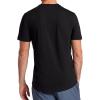 image:imageGaiam Mens Zen Vent Short Sleeve Crewneck TShirt Standard Fit Stretch Midweight MaterialBlack